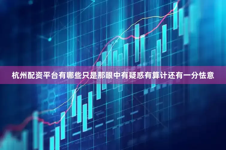 杭州配资平台有哪些只是那眼中有疑惑有算计还有一分怯意